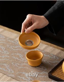 Complete Tea Set Handmade Real Yixing Zisha Clay Tea Pot Cup Tea Filter Fair Cup