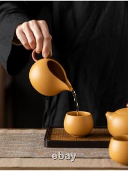 Complete Tea Set Handmade Real Yixing Zisha Clay Tea Pot Cup Tea Filter Fair Cup