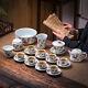 Complete Tea Set Chinese Boutique Porcelain Tea Pot Gaiwan Matching Tea Cup New