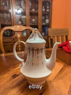 Contests 55/1675 antique 1 Tea Pot & 5 Cups & Saucers tea/coffee set