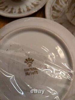 Contests 55/1675 antique 1 Tea Pot & 5 Cups & Saucers tea/coffee set