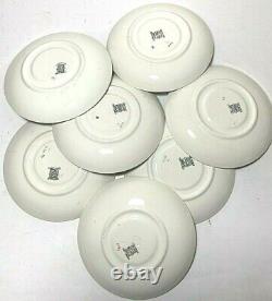 Copeland Spode England 24pc Church Countryside Teapot Cups Plates Creamer Sugar