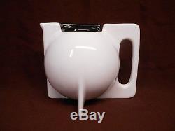 Cowan Teapot Mug Cup Set White Black Ceramic Bauhaus Style MCM