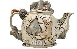 Cracking Brew Collectible Tea Pot By Harmony Kingdom