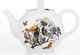 Crate & Barrel 50th Anniversary Teapot August Limited Edition Olaf Hajek