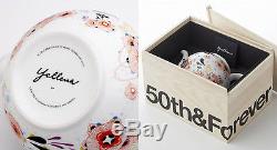 Crate&Barrel 50th Anniversary Teapot LIMITED EDITION-Yellena James- #180 of 200