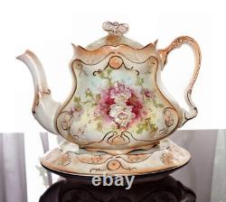 Crown Devon X543 Teapot Stand Sugar Creamer Royal Devon Blush Tea Set S F Co