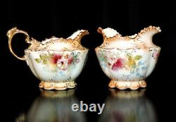 Crown Devon X543 Teapot Stand Sugar Creamer Royal Devon Blush Tea Set S F Co