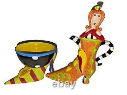 DOLLY MAMA'S Rare & Unusual Fun Tea Pot & Teacup Joey LLE Artist