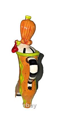 DOLLY MAMA'S Rare & Unusual Fun Tea Pot & Teacup Joey LLE Artist