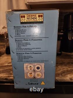 Debbie Mumm Teapot Stoneware Set (NIB)