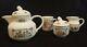 Delightful Villeroy & Boch Foxwood Tales Teapot Withlid, Cup, Cream & Sugar Set-wow