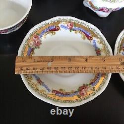 Depos Porcelain T. Limoges Tea For Two Set Tea Pot Cabbage Roses Cottagecore