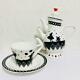 Disney Alice In Wonderland Tea Set Tea Pot Cups Used From Japan