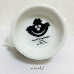 Disney Alice in Wonderland Tea Set Tea pot Cups USED from JAPAN