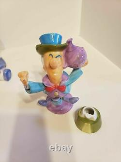 Disney Alice in Wonderland Tea Set, With Teapot Sugar & Creamer