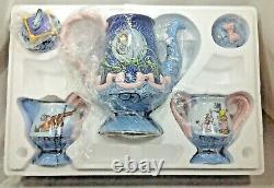 Disney CINDERELLA Fanciful TEA SET 9 Pieces by Elisabete GOMES NEW in BOX