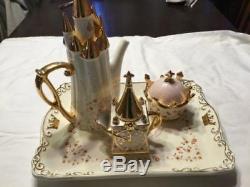 Disney CINDERELLA Royal Dreams Tea Set Serving/Cookie Tray- Teapot-Sugar&Creamer