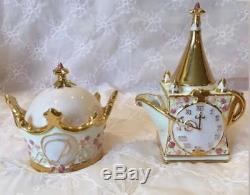 Disney CINDERELLA Royal Dreams Tea Set Serving/Cookie Tray- Teapot-Sugar&Creamer