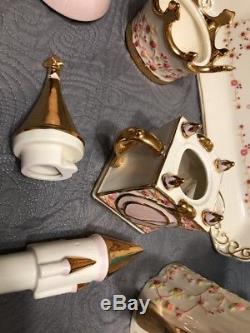 Disney Cinderella Tea Set Royal Dreams RETIRED Teapot Tray Sugar Creamer