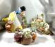 Disney Direct Snow White & 7 Dwarfs Tea Pot Set Creamer Sugar Bowl Retired
