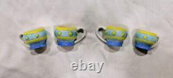 Disney Dumbo Tea Set Complete Rare Cute Box Cups Tea Pot Sugar Creamer Vintage