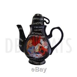 Disney Parks Alice in Wonderland Time For Tea Mad Tea Party Teapot Gift Set NEW