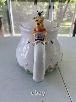 Disney Simply Pooh Tea Pot, Sugar Bowl & Creamer Set Winnie, Piglet & Tigger