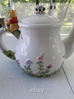 Disney Simply Pooh Tea Pot, Sugar Bowl & Creamer Set Winnie, Piglet & Tigger