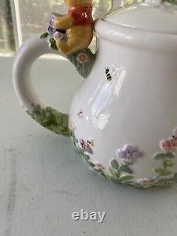 Disney Simply Pooh Tea Pot, Sugar Bowl & Creamer Set Winnie, Piglet & Tigger