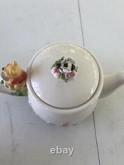 Disney Simply Pooh Tea Pot, Sugar Bowl & Creamer Set Winnie, Piglet & Tigger