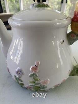 Disney Simply Pooh Tea Pot, Sugar Bowl & Creamer Set Winnie, Piglet & Tigger