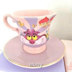 Disney store Teapot and Tea Cup Set Alice in Wonderland 70th Anniversary Japan