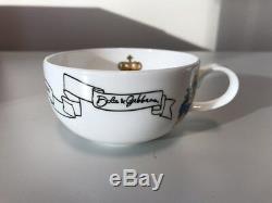 Dolce & Gabbana, Fashion Devotion Tea Set, white, 2 cups, 1 teapot