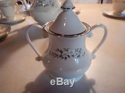 Edgerton Spring Rhapsody tea set tea pot, cups, saucers, creamer and sugar