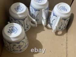 Eisenberg Jager Blau Saks Tea Pot 5 Cups Saucers Sugar & Creamer Dessert Plates