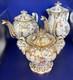 Elegant Old Paris Four Piece Hand Painted Tea Set Coffee Tea Creamer And Sugar