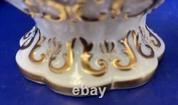 Elegant Old Paris Four Piece Hand Painted Tea Set Coffee Tea Creamer and Sugar
