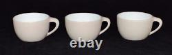 Elsa Peretti Tiffany Terra Cotta Thumbprint 8 Piece Tea Set Pot Plates Cup Cream