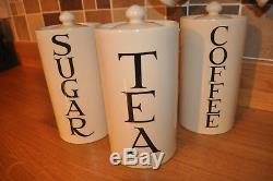 Emma Bridgewater Black Toast Set Incl Collectors 25 Yr Tea Pot, Mugs & Cake Tins