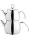 Emsanbetastainless Steel Teapot Set /turkish Tea Pot Set, Tea Maker, Medium Size