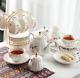 English Porcelain Tea Set Floral Vintage Style China Teapot Wedding Gift For Her