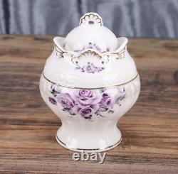 English Style Porcelain Tea Set Floral Vintage China Teapot Wedding Gift for Her