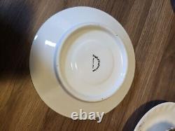 English tea store Floral Gala Porcelain Tea Set Tea Pot 5 Cups & Plates Garden