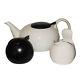 Eva Zeisel Vintage Tea Set With Tea Pot, Creamer And Sugar