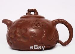 Excellent Antique China Yixing Zisha teapot Handmade Purple sand Teapots PT163