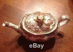 Exquisite Gold Gilded Oriental Translucent China Teapot