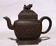Exquisite Old Chinese Hand Carved Zisha Pottery Teapot Marked Guangming Pt148