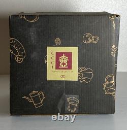 Exquisite Yixing Teapot Set Handcrafted Zisha Clay 4.5 Pot with 2 Cups