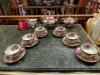 Fab Antique Hand Painted Tea Set -tea Pot, Sugar Creamer 6 Saucers Cups Roses